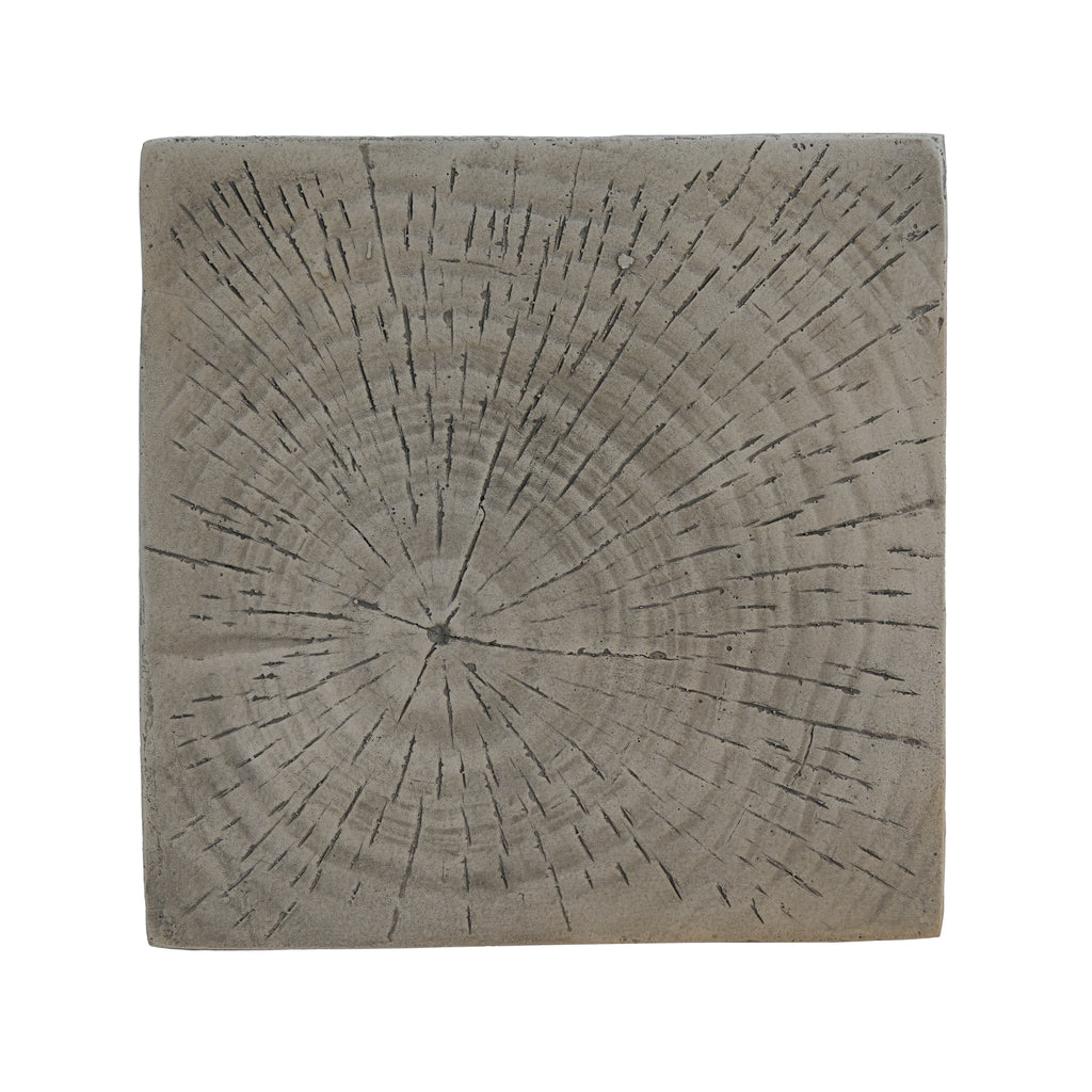 TESS Modern Hourglass Side Table, MGO Sculptural Accent End Table