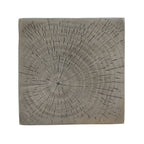 TESS Modern Hourglass Side Table, MGO Sculptural Accent End Table